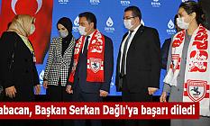 Babacan, Başkan Serkan Dağlı'ya başarı diledi