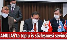 SAMULAŞ’ta toplu iş sözleşmesi sevinci