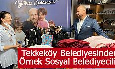 Tekkeköy Belediyesinden Örnek Sosyal Belediyecilik