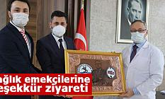 Sağlık emekçilerine teşekkür ziyareti