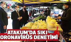 Atakum’da sıkı koronavirüs denetimi