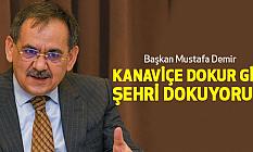 Başkan Demir : Kanaviçe dokur gibi şehri dokuyoruz
