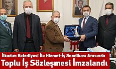 İlkadım Belediyesi İle Hizmet-İş Sendikası Arasında Toplu İş Sözleşmesi İmzalandı