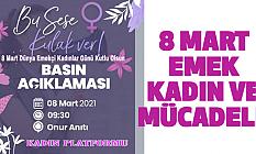 8 Mart Emek, Kadın Ve Mücadele