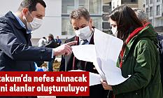 Atakum’da nefes alınacak yeni alanlar oluşturuluyor