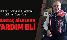 Başkan Cıgalı'dan Muhtaç Ailelere Yardım Eli