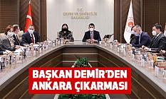 Başkan Demir’den Ankara Çıkarması