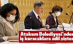Atakum Belediyesi’nden iş kuracaklara adil sistem