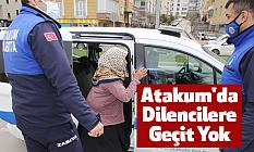 Atakum'da Dilencilere Geçit Yok