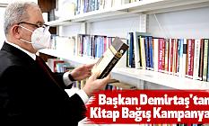 Başkan Demirtaş'tan Kitap Bağış Kampanyası