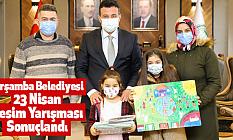Çarşamba Belediyesi 23 Nisan Resim Yarışması Sonuçlandı