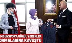SAMSUNSPOR’A GÖNÜL VERENLER FORMALARINA KAVUŞTU