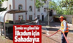 Temiz ve güzel bir ilkadım için sahadayız