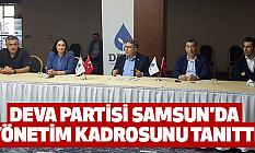 Deva Partisi Samsun'da Yönetim Kadrosunu Tanıttı