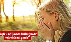 Alerjik Rinit (Saman Nezlesi) Nedir, tedavisi nasıl yapılır?