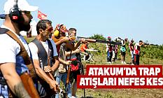 Atakum’da trap atışları nefes kesti