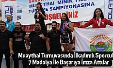 Muaythai Turnuvasında İlkadımlı Sporcular 7 Madalya İle Başarıya İmza Attılar