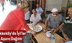 Tekkeköy'de İyi'ler Aşure Dağıttı