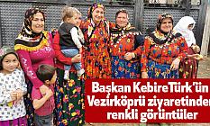 Başkan Türk’ün Vezirköprü ziyaretinden renkli görüntüler