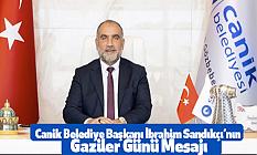 Canik Belediye Başkanı İbrahim Sandıkçı’nın Gaziler Günü Mesajı