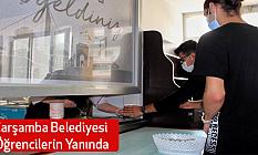 Çarşamba Belediyesi Öğrencilerin Yanında