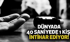 Dünyada 40 Saniyede 1 Kişi İntihar Ediyor