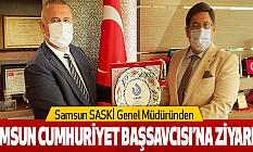 Samsun SASKİ Genel Müdüründen Samsun Cumhuriyet Başsavcısı’na Ziyaret!