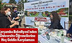 Çarşamba Belediyesi’nden Üniversite Öğrencilerine Hoş Geldin Karşılaması