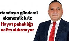 Vatandaşın gündemi ekonomik kriz