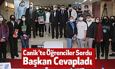 Canik’te Öğrenciler Sordu, Başkan Cevapladı