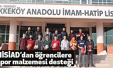MİSİAD’dan öğrencilere spor malzemesi desteği