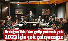 Erdoğan Tok; Yan gelip yatmak yok, 2023 için çok çalışacağız