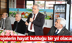 Projelerin hayat bulduğu bir yıl olacak