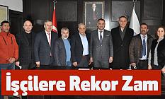 Salıpazarı Belediyesinde çalışan işçilere rekor zam yapıldı