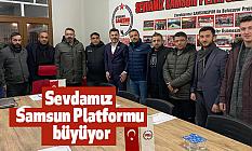 Sevdamız Samsun Platformu büyüyor