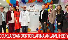 Çocuklardan Doktorlarına Anlamlı Hediye