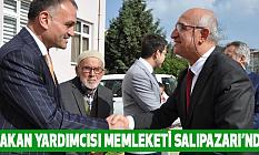 Bakan Yardımcısı Memleketi Salıpazarı’nda