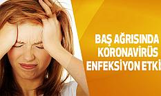 Baş ağrısında koronavirüs enfeksiyon etkisi!