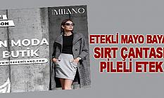 Etekli Mayo Bayan Sırt Çantası Pileli Etek