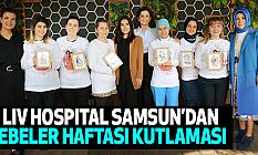 Lıv Hospıtal Samsun’dan Ebeler Haftası Kutlaması