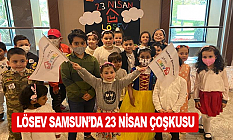 Lösev Samsun’da 23 nisan çoşkusu