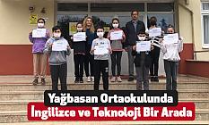 Yağbasan Ortaokulunda İngilizce ve Teknoloji Bir Arada