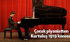 Çocuk piyanistten Kurtuluş 1919 konseri