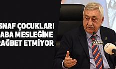 Esnaf Çocukları Baba Mesleğine Rağbet Etmiyor