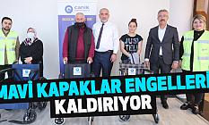 Mavi Kapaklar Engelleri Kaldırıyor