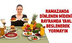 Ramazanda Dinlenen Midenizi Bayramda Yanlış Beslenerek Yormayın