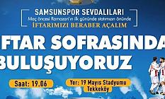 Tekkeköy Belediyesi'nden Samsunspor Taraftarına Jest