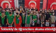 Tekkeköy'de öğrencilere okuma etkinliği