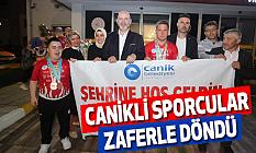 Canikli Sporcular Zaferle Döndü