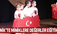 Canik’te miniklere değerler eğitimi
